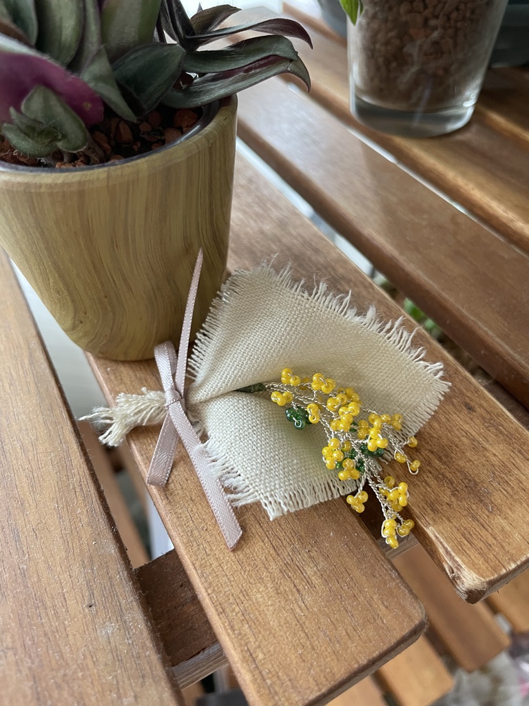 ★ミモザのプチスワッグ