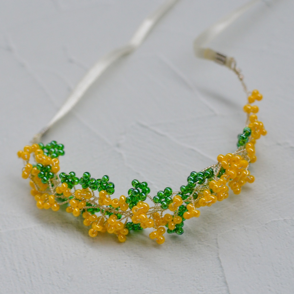 ★ドール用花かんむり