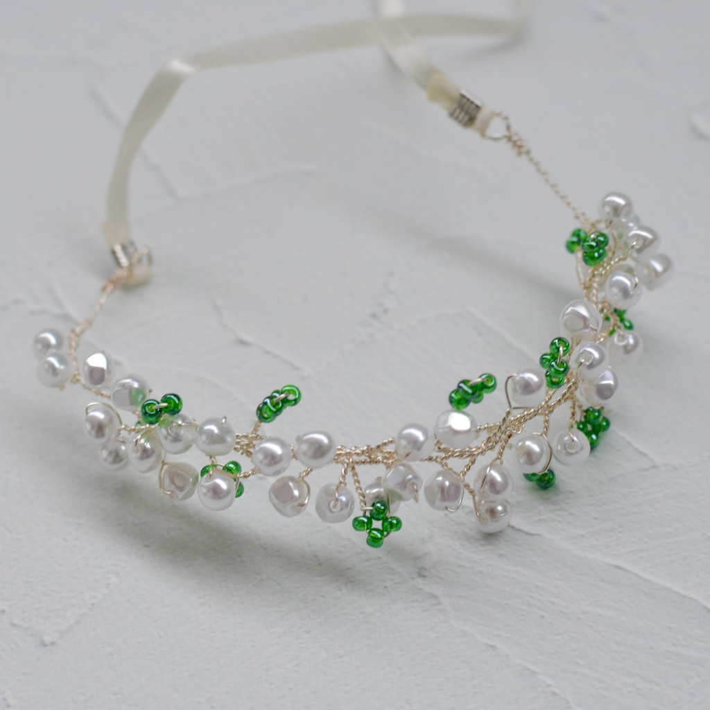 ★ドール用花かんむり