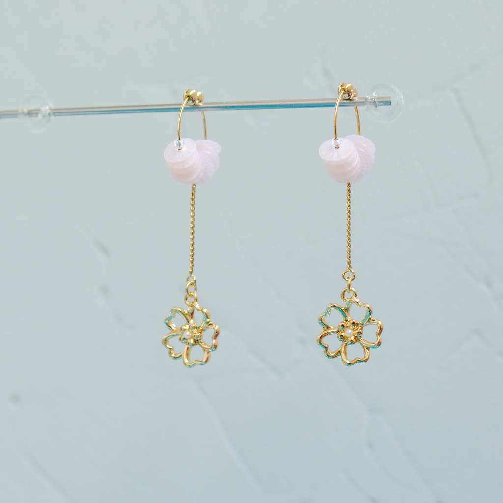 ★桜イヤリング