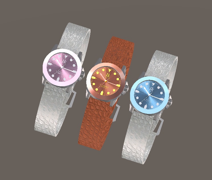 IK watch VRchatAvatar用シェーダー腕時計 OSC不使用