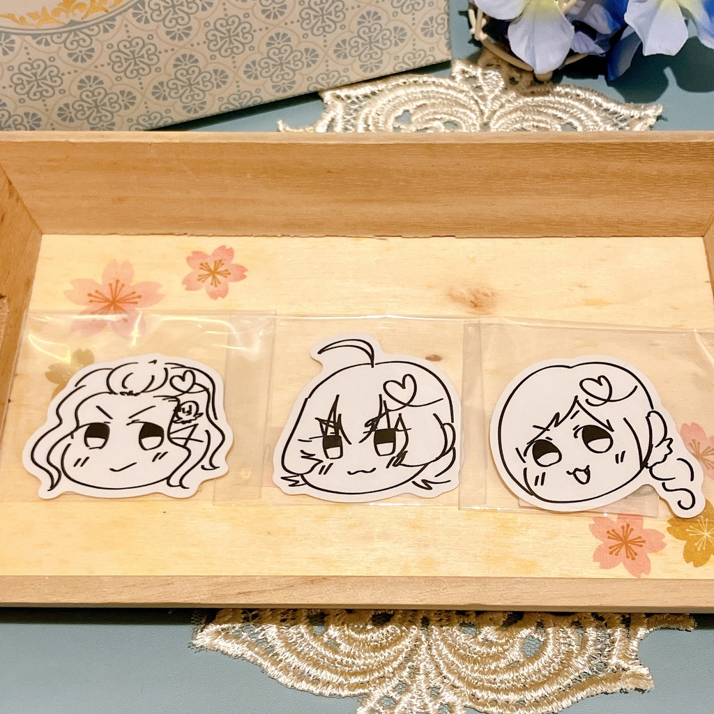 かんたんアイドルちゃんステッカー（シンデレラガールズ）