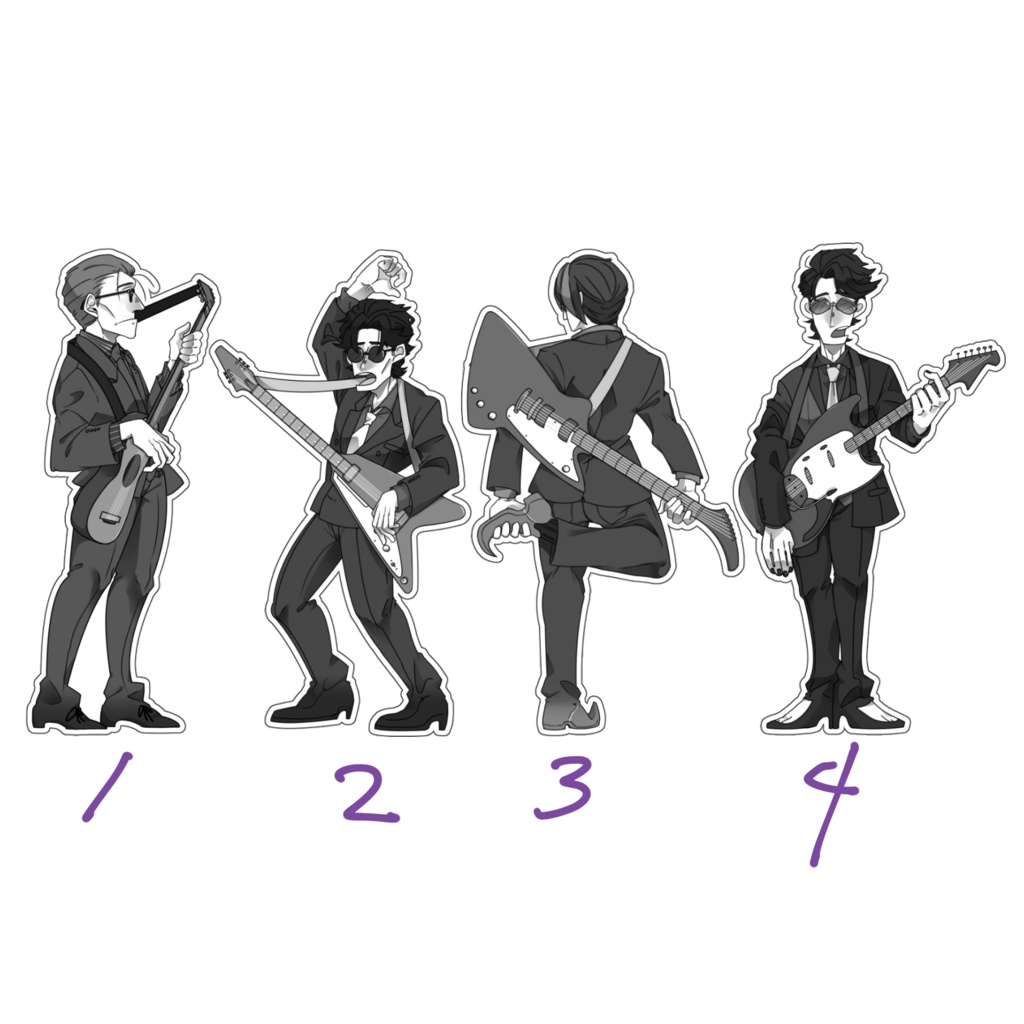 ギターズステッカー