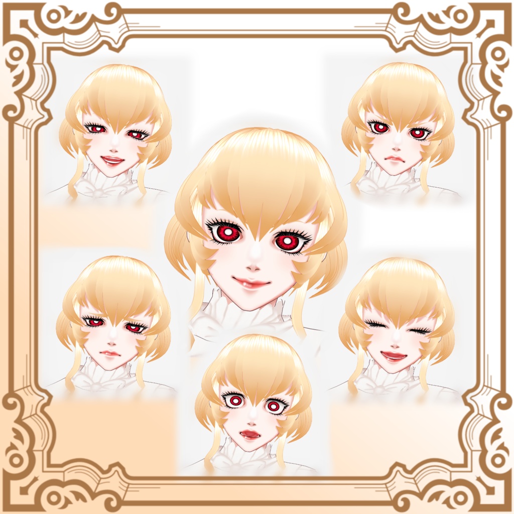 【Vroidアバター】美少年Auguste ―オーギュスト―【美少年】