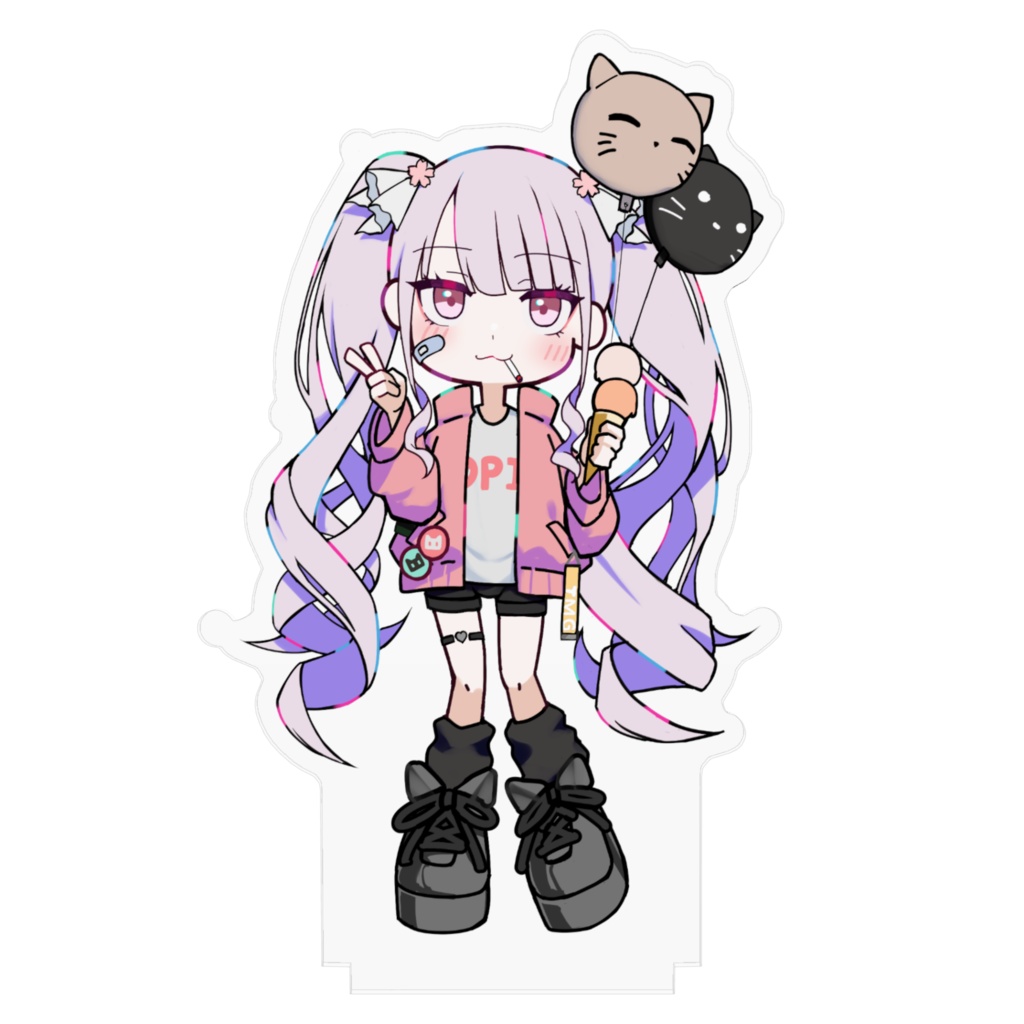 桜間つむぎ アクリルフィギュア 遊園地ver