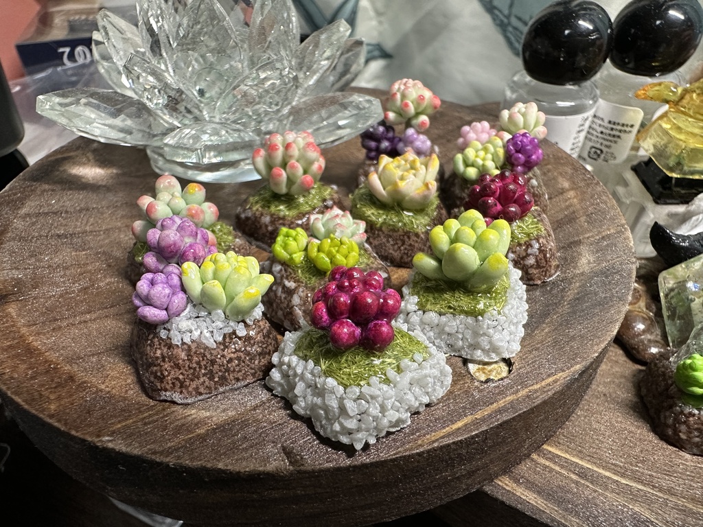 【受注生産】多肉植物キーキャップ(春)