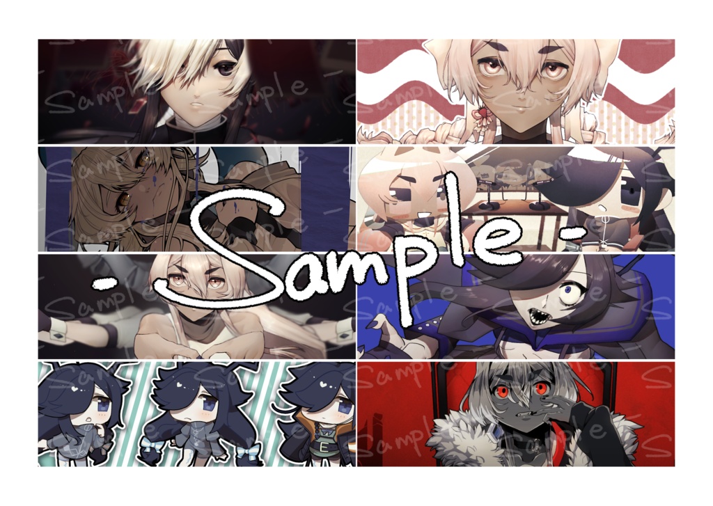 UTAU イラスト集『麗徹』