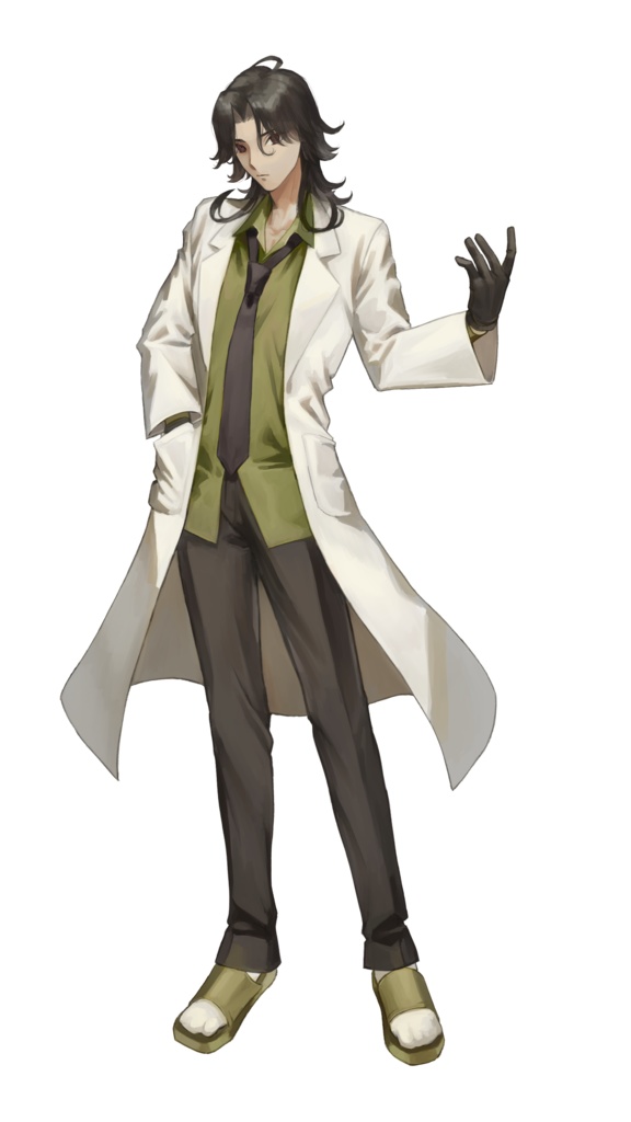 【立ち絵素材】男性01【無料版あり】