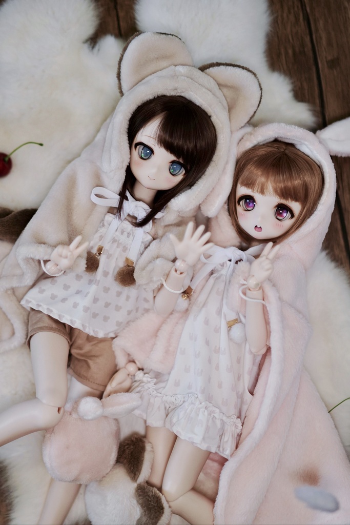 「リスウサの子守唄・ウサギ」(MDDサイズ)