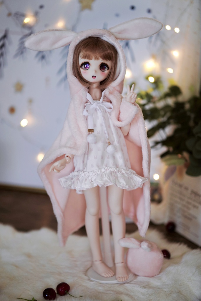 「リスウサの子守唄・ウサギ」(MDDサイズ)