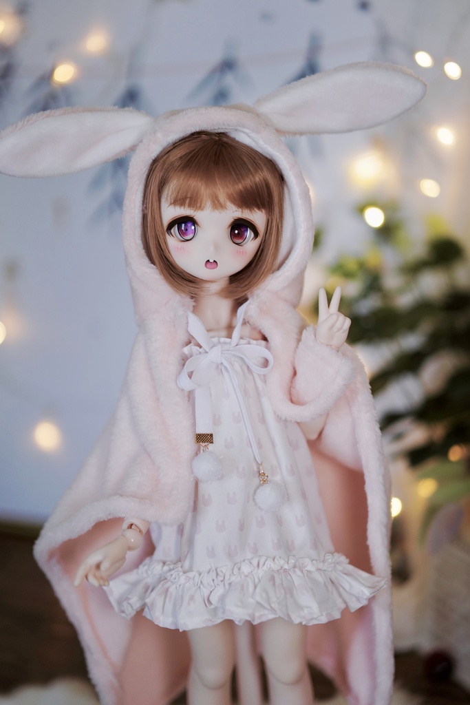 「リスウサの子守唄・ウサギ」(MDDサイズ)