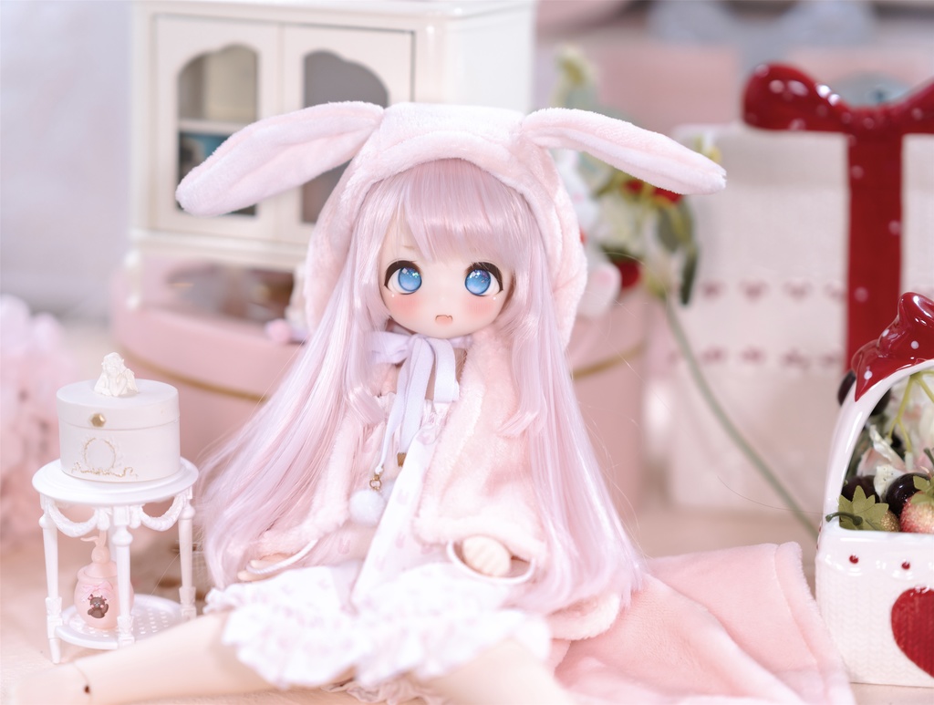 「リスウサの子守唄・ウサギ」(MDDサイズ)