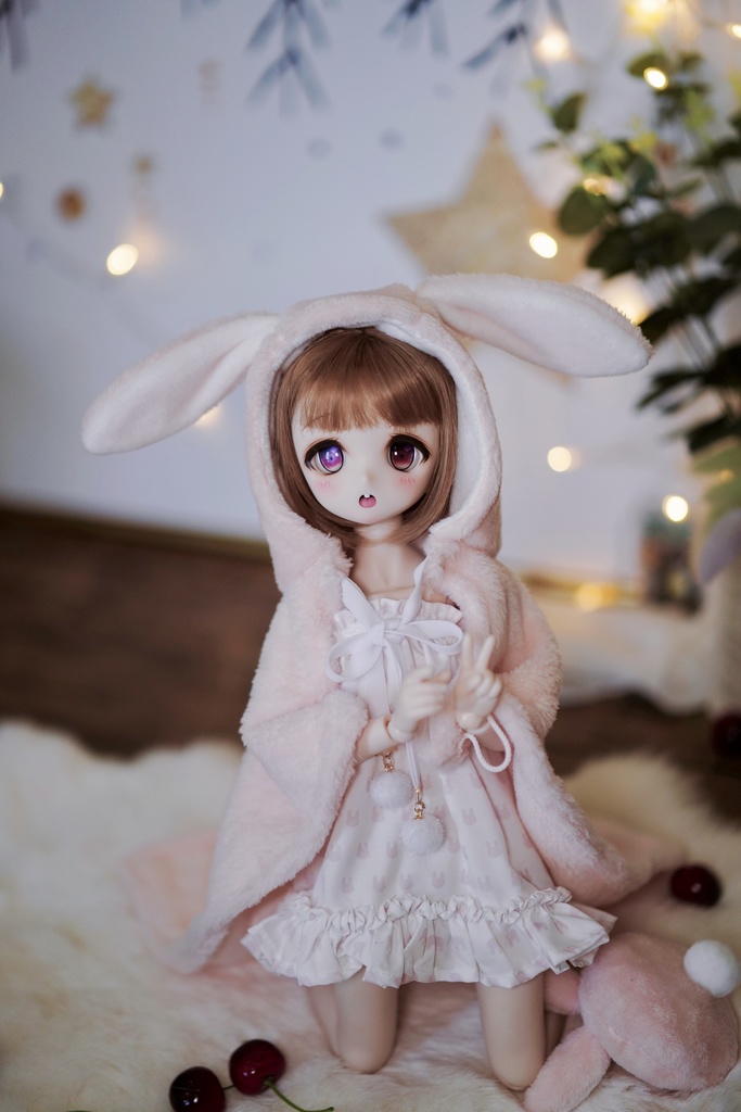 「リスウサの子守唄・ウサギ」(MDDサイズ)