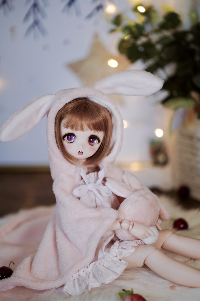 「リスウサの子守唄・ウサギ」(MDDサイズ)