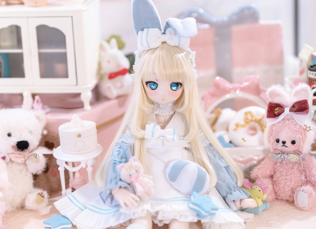 (即納)「雪追いウサギ」(1/4ドール)