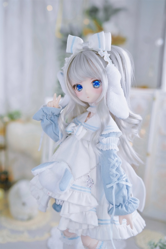 (即納)「雪追いウサギ」(1/4ドール)