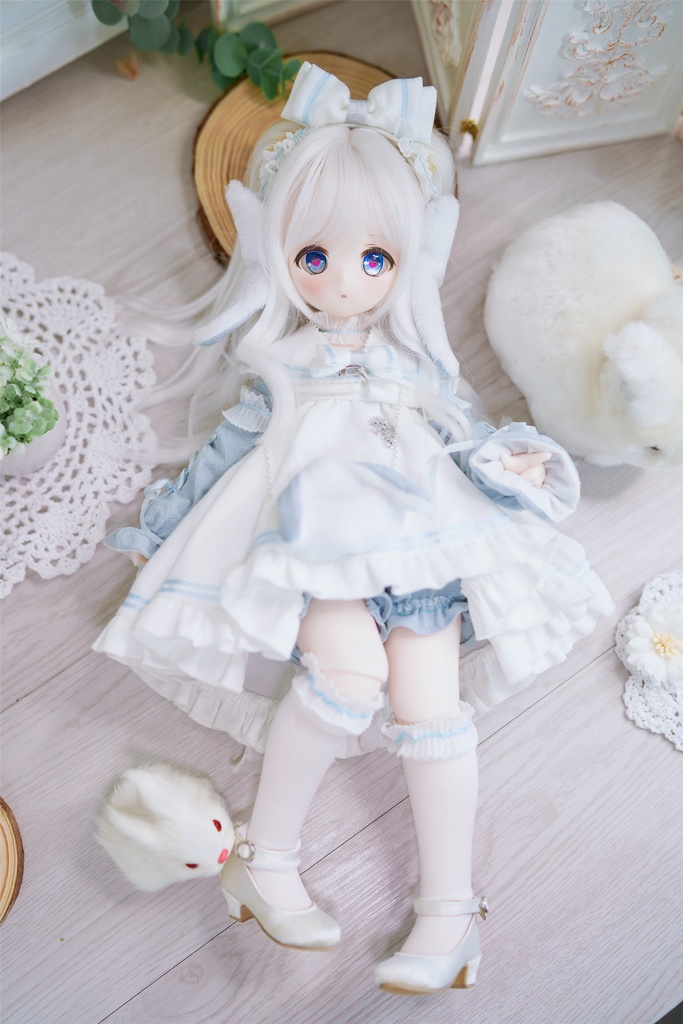 (即納)「雪追いウサギ」(1/4ドール)