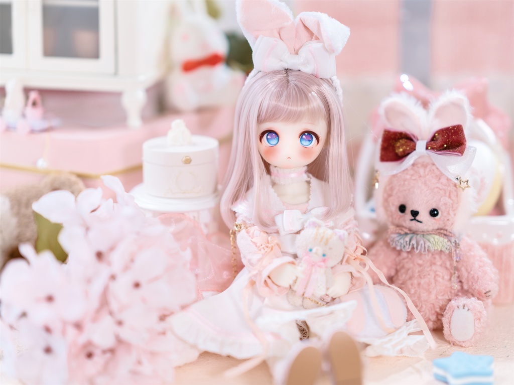 (即納)「雪追いウサギ」(1/6ドールサイズ)