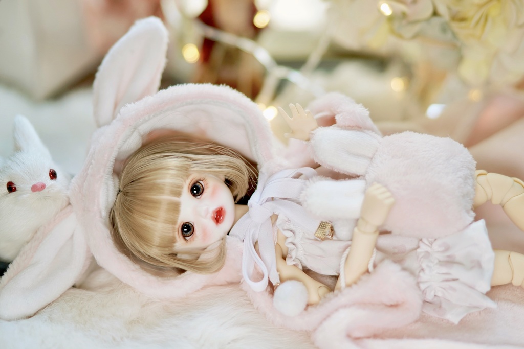 「リスウサの子守唄・ウサギ」(1/6サイズ)