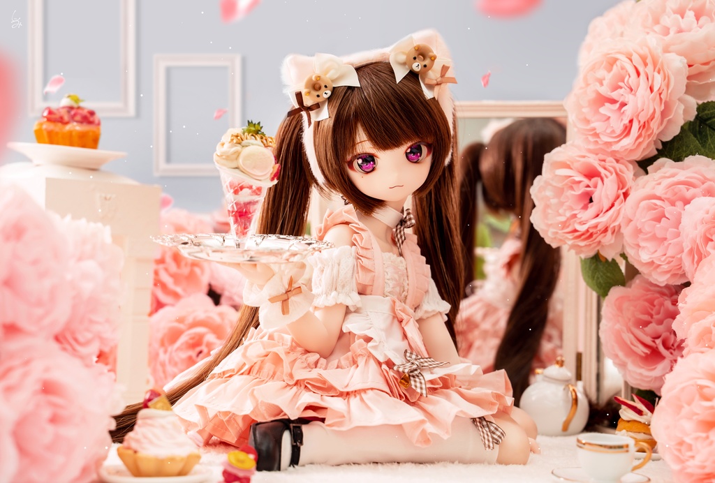 「綿雲パフェ」(1/4ドール)