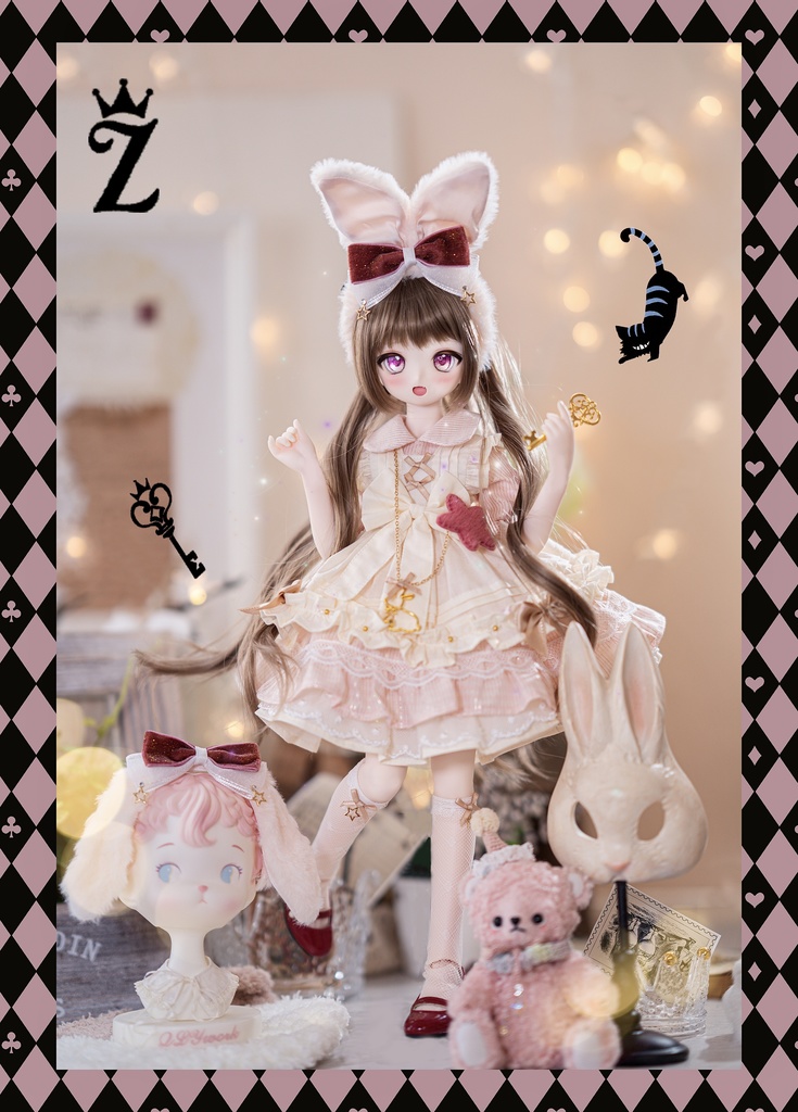 「砂糖の国のアリス」(1/4ドール)