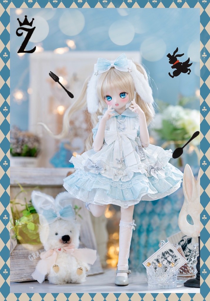 「砂糖の国のアリス」(1/4ドール)