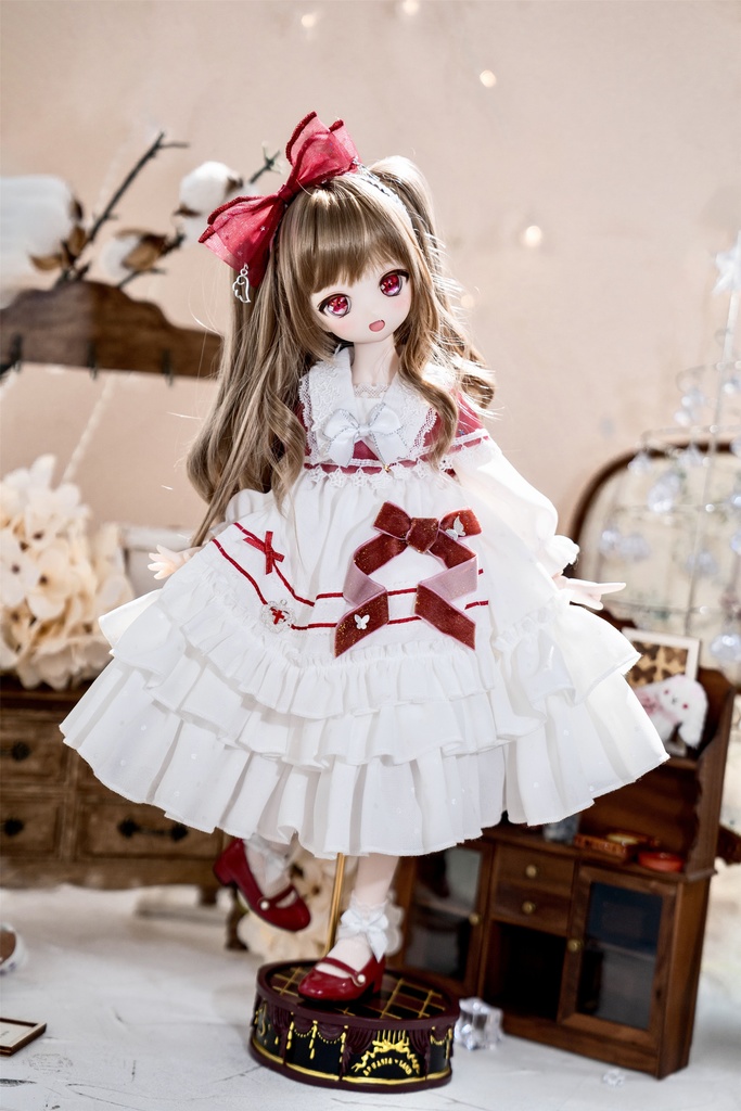 「雪降る小道」(1/4ドール)