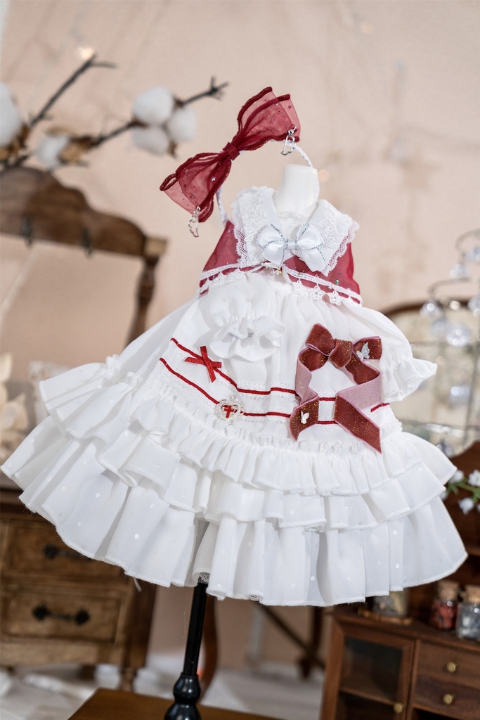 「雪降る小道」(1/4ドール)