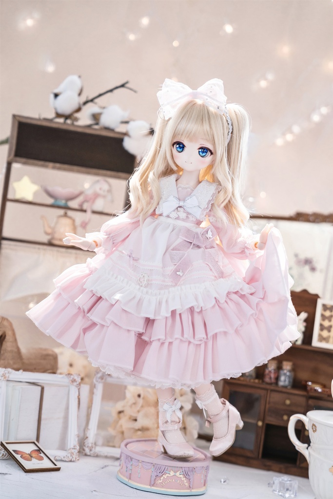 「雪降る小道」(1/4ドール)