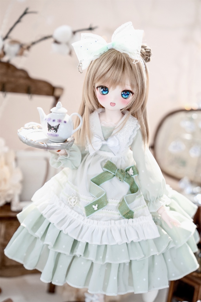 「雪降る小道」(1/4ドール)