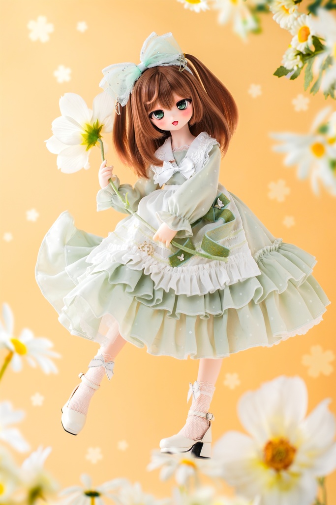 「雪降る小道」(1/4ドール)