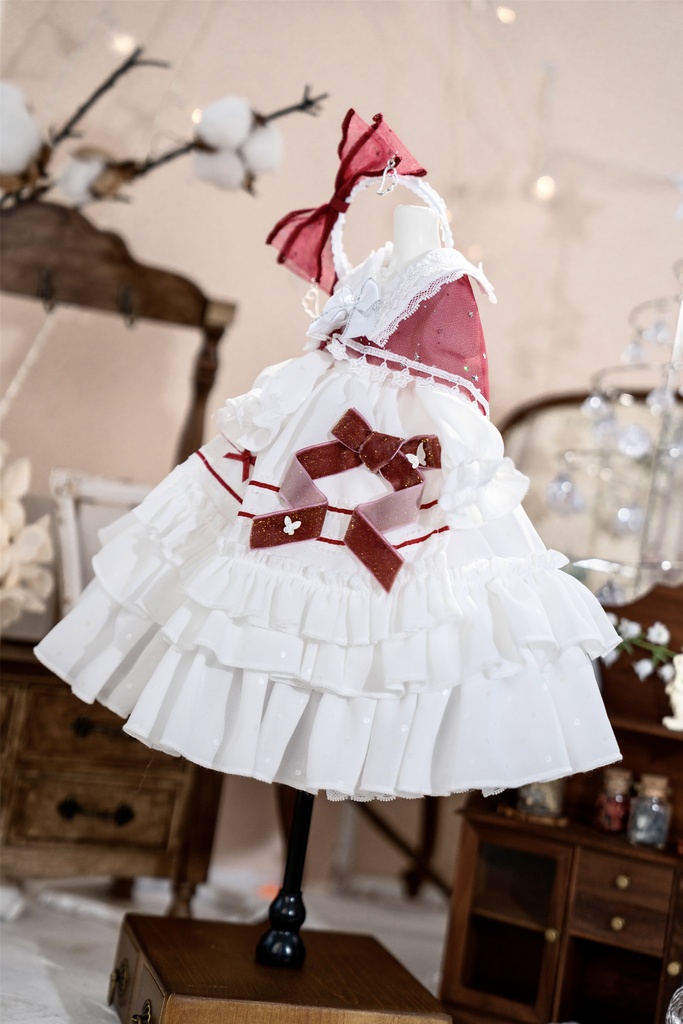 「雪降る小道」(1/4ドール)