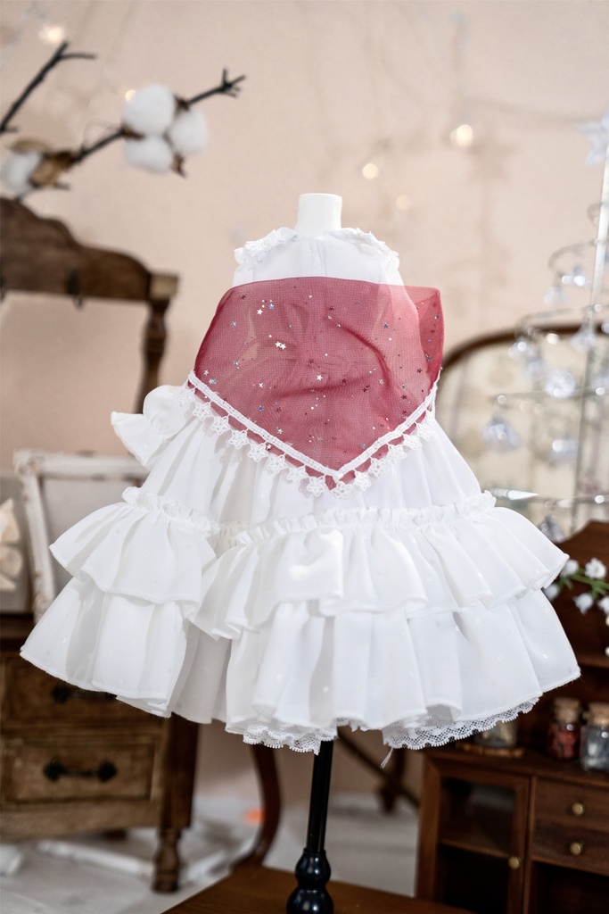 「雪降る小道」(1/4ドール)