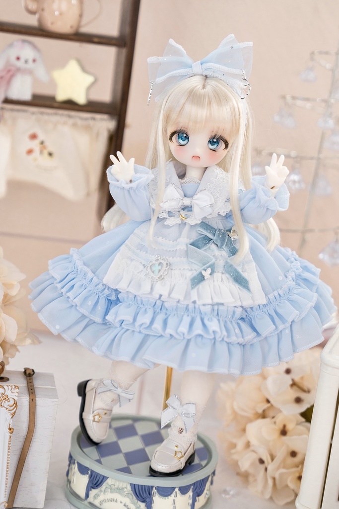 「雪降る小道」(1/6ドール)