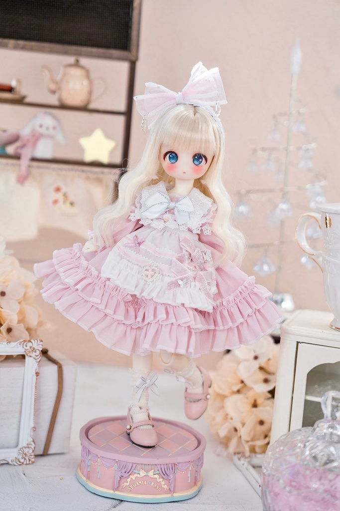 「雪降る小道」(1/6ドール)