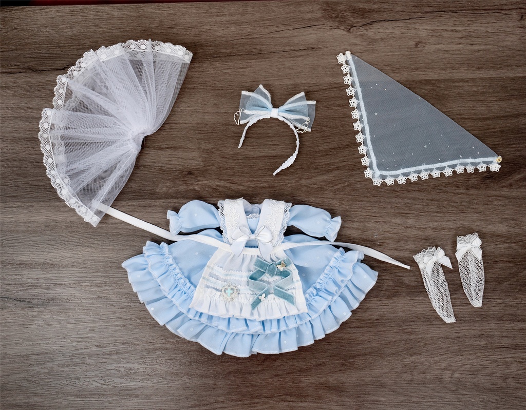 「雪降る小道」(1/6ドール)