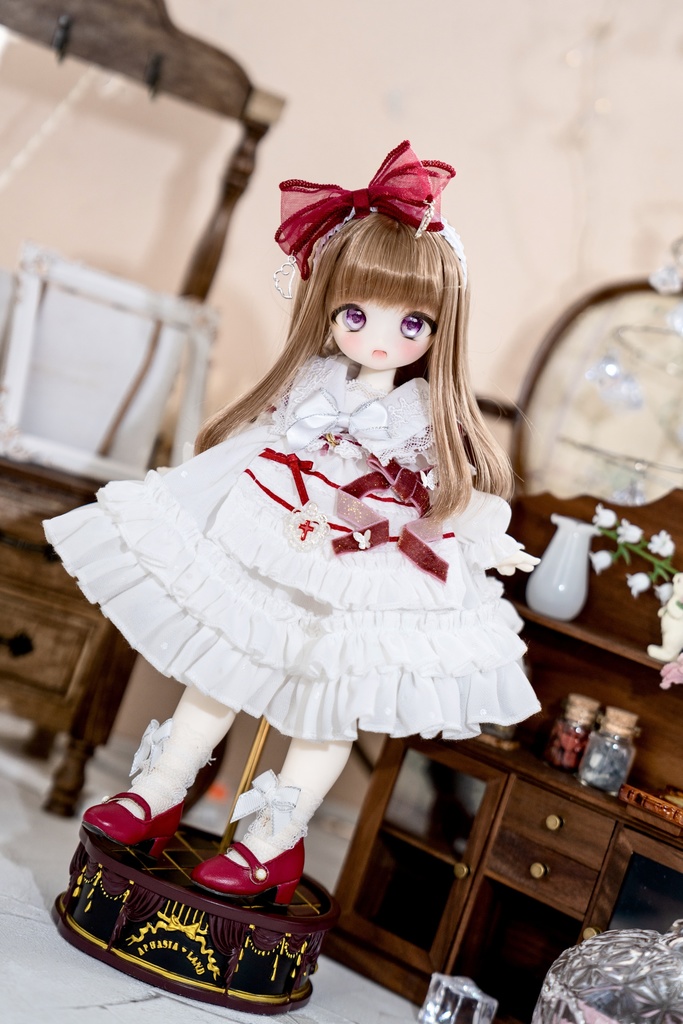 「雪降る小道」(1/6ドール)