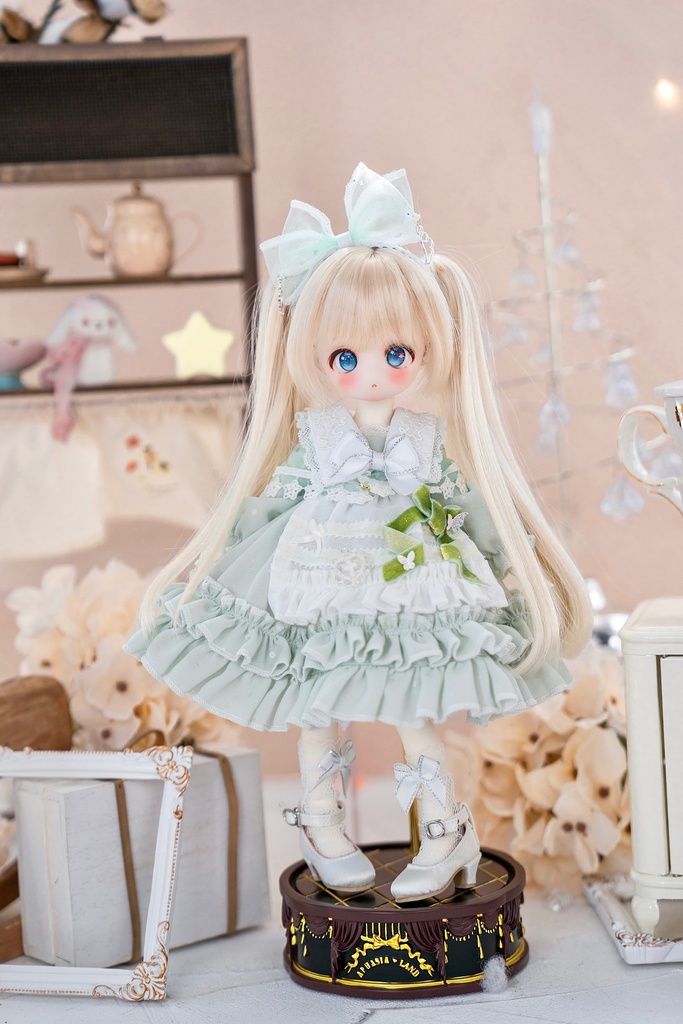 「雪降る小道」(1/6ドール)