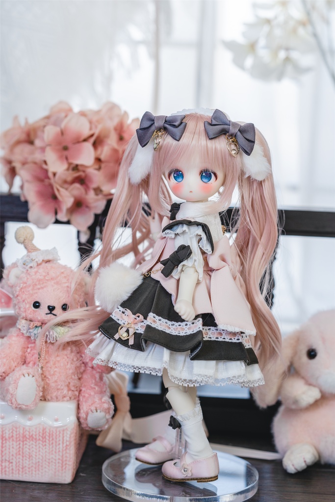 「風に吹かれて散る桜」(1/6ドール)