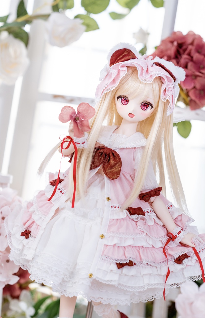 「薔薇と薄荷のティータイム」(1/4ドール)