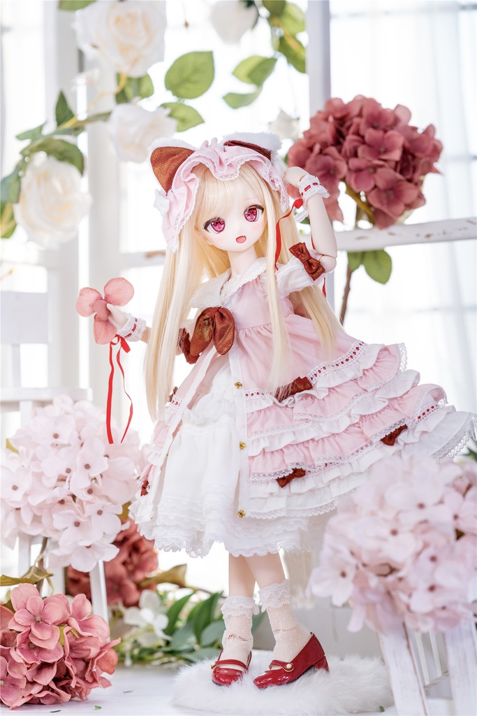 「薔薇と薄荷のティータイム」(1/4ドール)