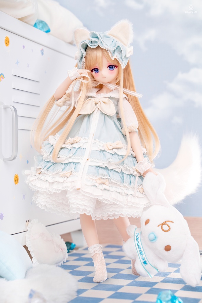 「薔薇と薄荷のティータイム」(1/4ドール)