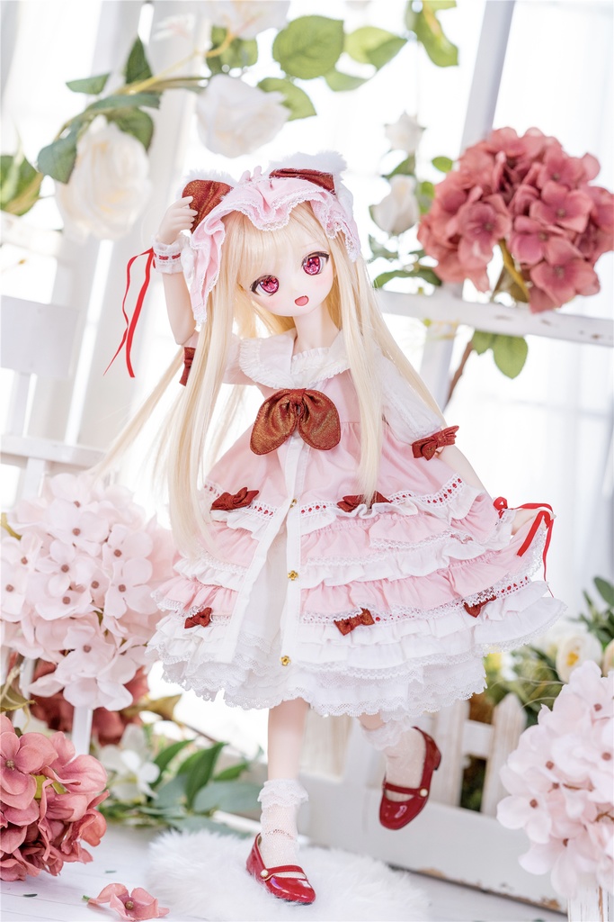 「薔薇と薄荷のティータイム」(1/4ドール)