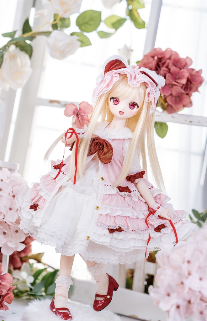 「薔薇と薄荷のティータイム」(1/4ドール)