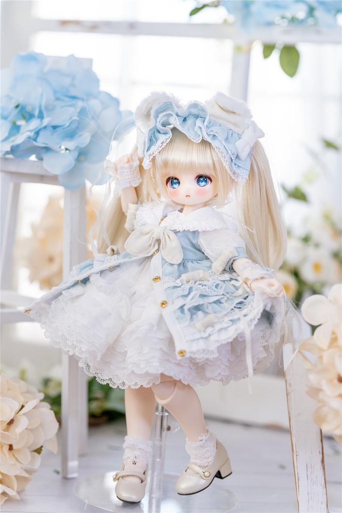 「薔薇と薄荷のティータイム」(1/6ドール)