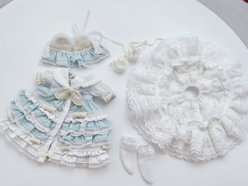 「薔薇と薄荷のティータイム」(1/6ドール)