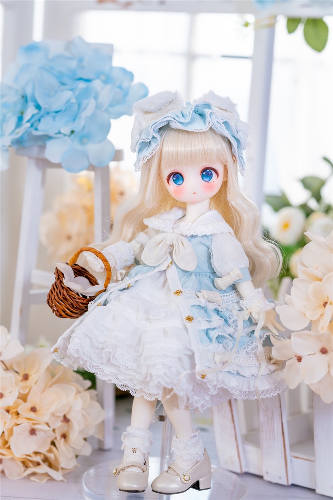 「薔薇と薄荷のティータイム」(1/6ドール)