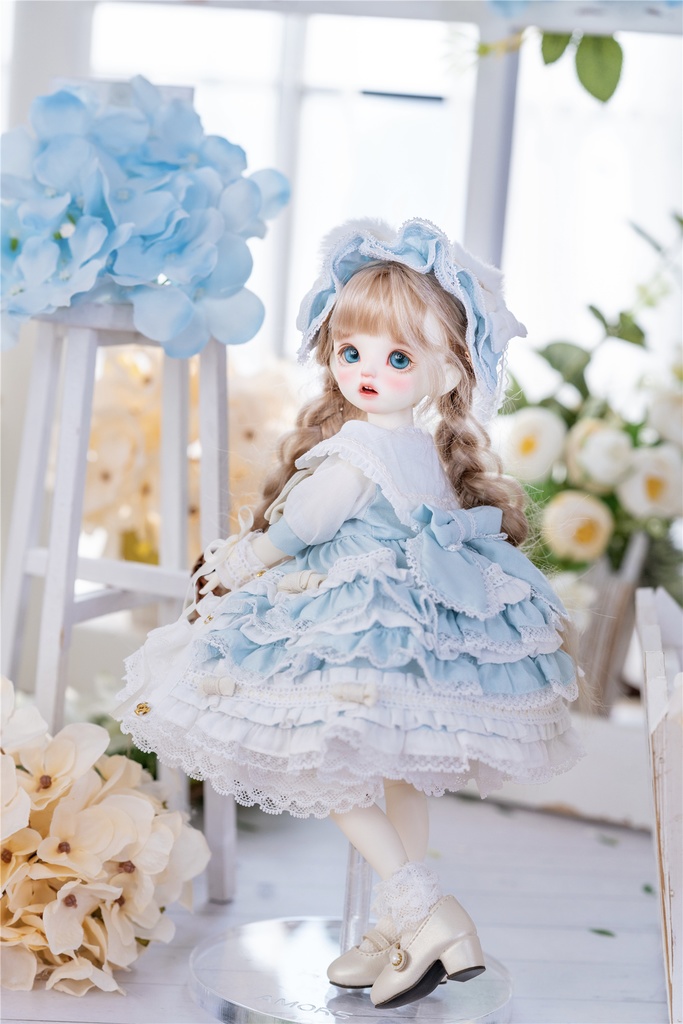 「薔薇と薄荷のティータイム」(1/6ドール)