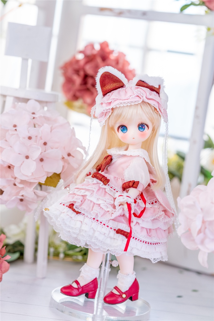 「薔薇と薄荷のティータイム」(1/6ドール)