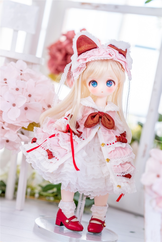 「薔薇と薄荷のティータイム」(1/6ドール)